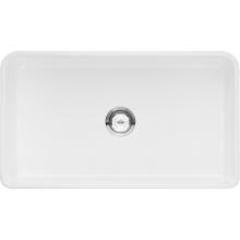 Blanco Cerana 33 X 19 Single Bowl Fireclay Apron Front Farmhouse Sink - White - 518541