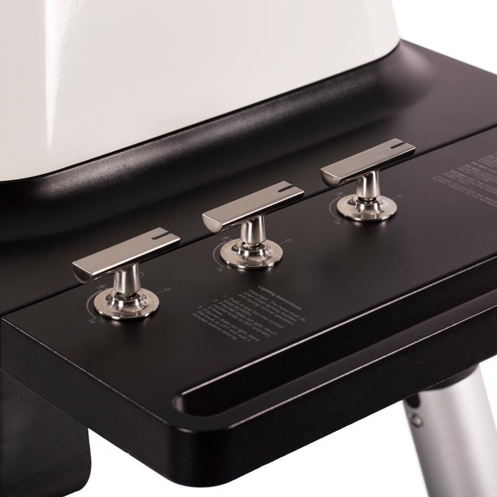 Everdure By Heston Blumenthal HBG3SUS FURNACE 52-Inch 3-Burner Propane Gas Grill With Stand - Stone - Burner Knobs thumbnail