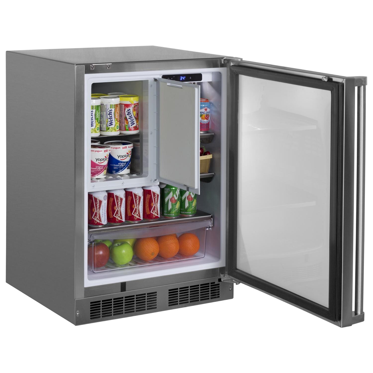 Marvel Outdoor 24 Inch Refrigerator Freezer - Open Freezer thumbnail