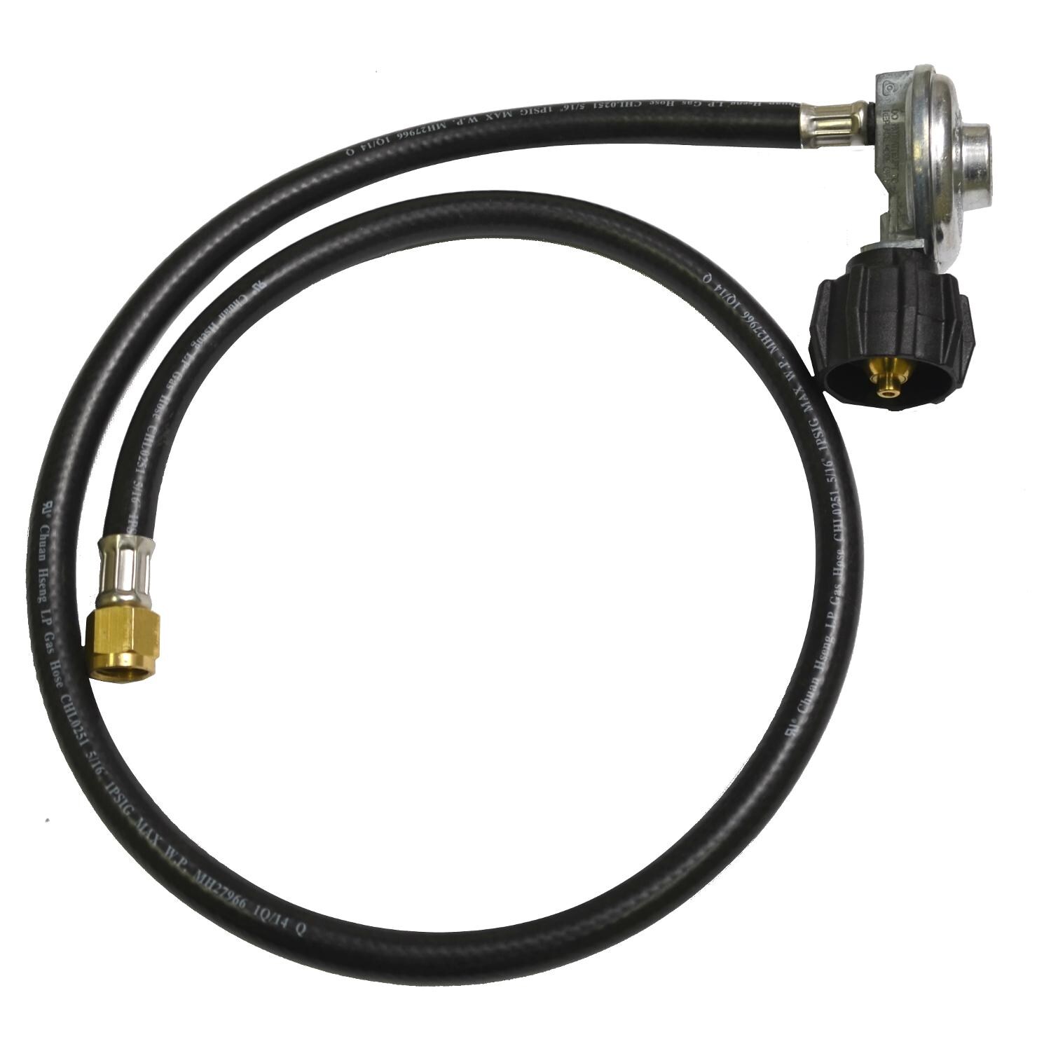 The Outdoor Plus Liquid Propane Hose and Regulator - 3/8-Inch Fitting