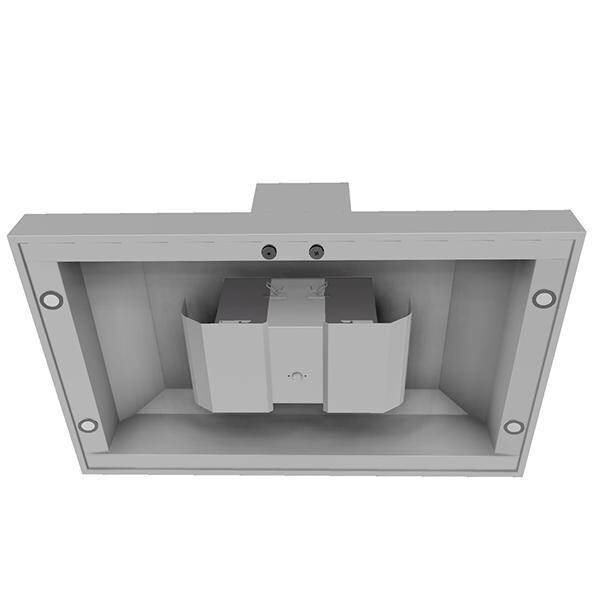 Vent-A-Hood EPIH18-248 SS 48-Inch Euroline Pro Series 550 CFM Island Range Hood & Duct Cover for 10 ft Ceilings - Underside thumbnail