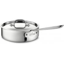 All-Clad Stainless 2-Quart Saute Pan With Lid image