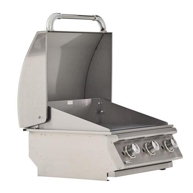 Bull 97009 24-Inch Commercial Style Natural Gas Griddle - Side View thumbnail