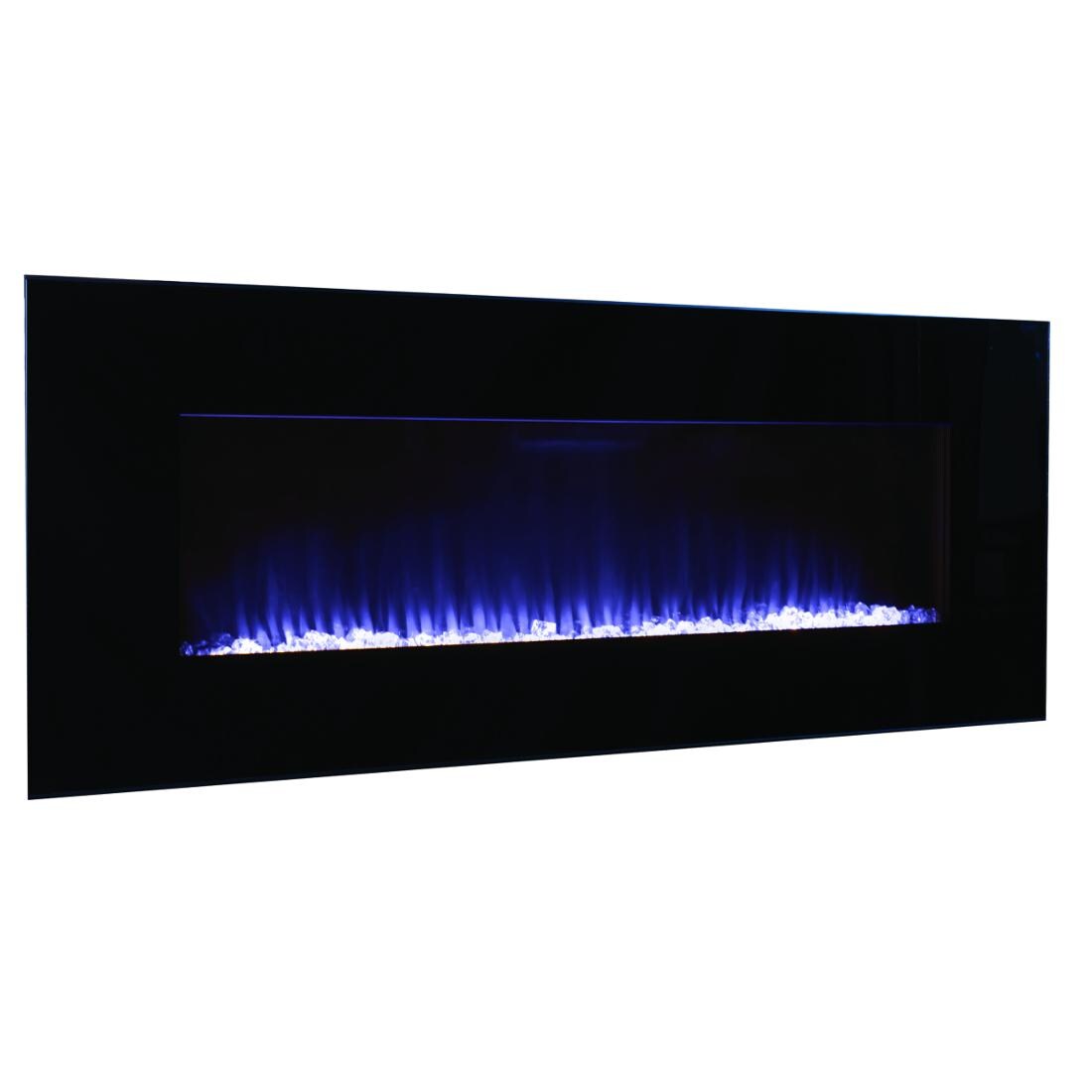 Superior Fireplaces 54-Inch Innovative Hearth Products Linear Wall Mounted Electric Fireplace - Blue thumbnail