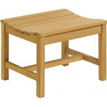 Oxford 23 Inch Natural Shorea Backless Patio Bench By Oxford Garden image