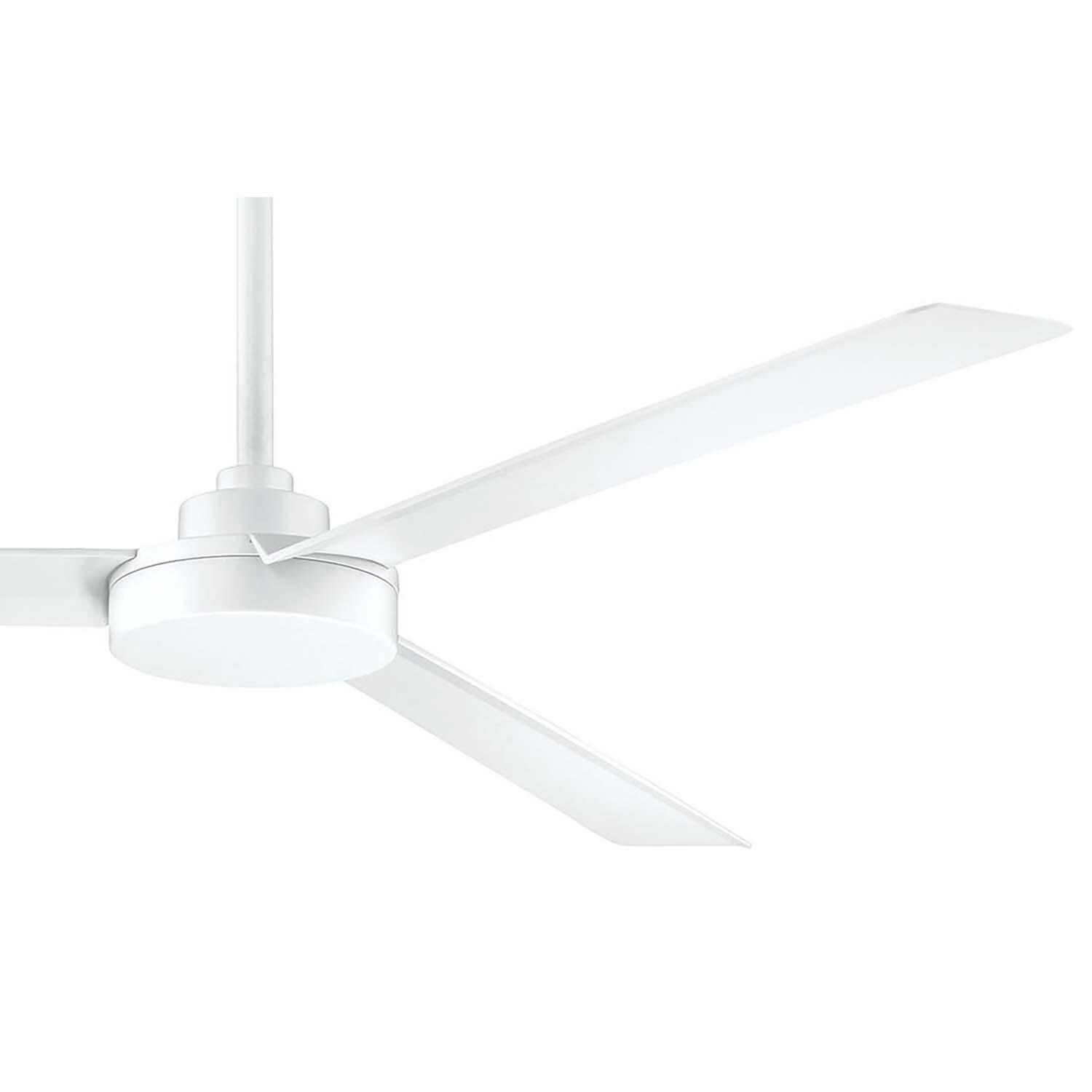 Minka-Aire F624-WHF Roto XL 62-Inch 3-Blade Ceiling Fan in Flat White Finish w/ Flat White Blades - Blades thumbnail