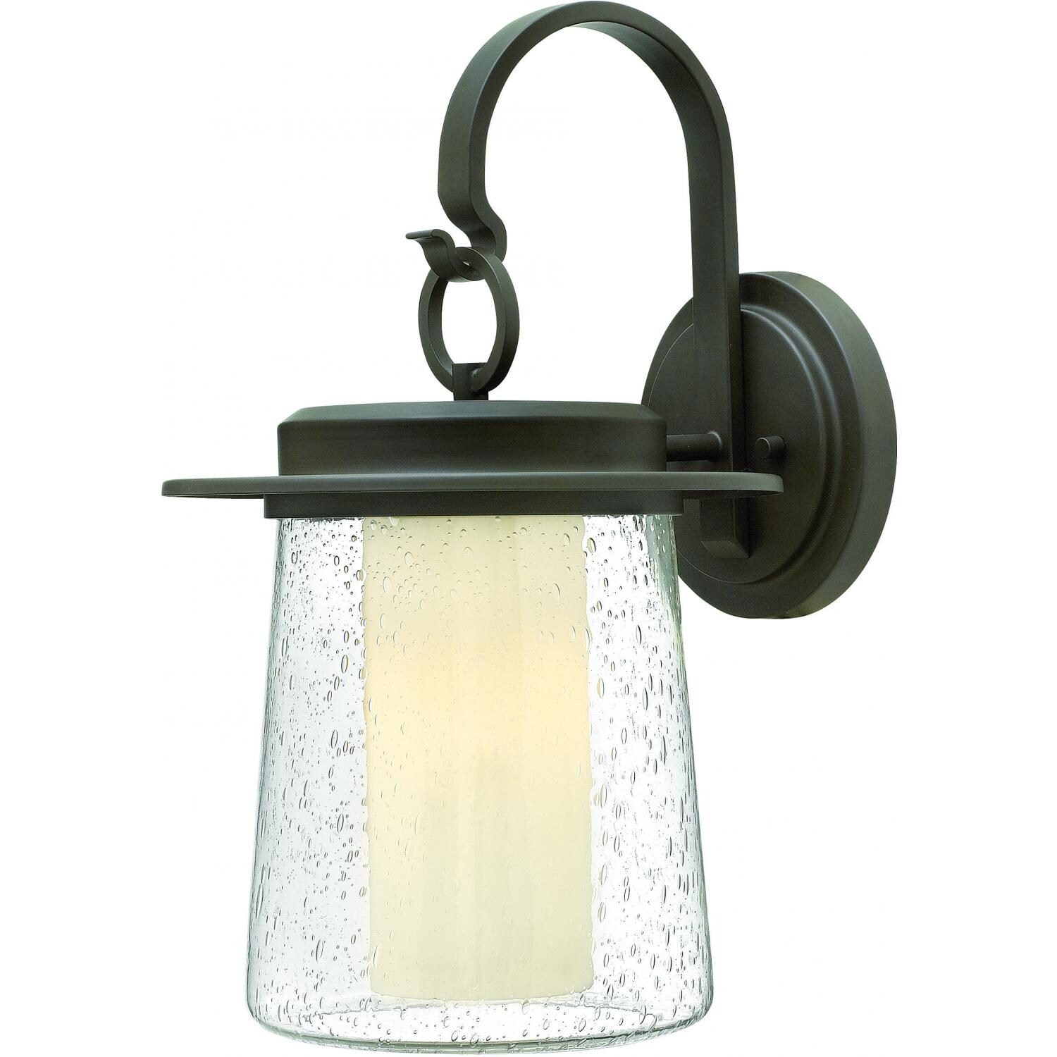 Hinkley Lighting Riley One Light 19-Inch Outdoor Wall Light - Oil Rubbed Bronze - 2015OZ