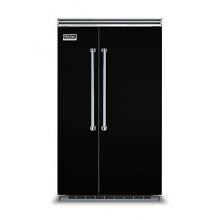 Viking Professional 5 Series 48-Inch 29.05 Cu. Ft. Built-In Side-By-Side Refrigerator/Freezer - Black - VCSB5483BK image
