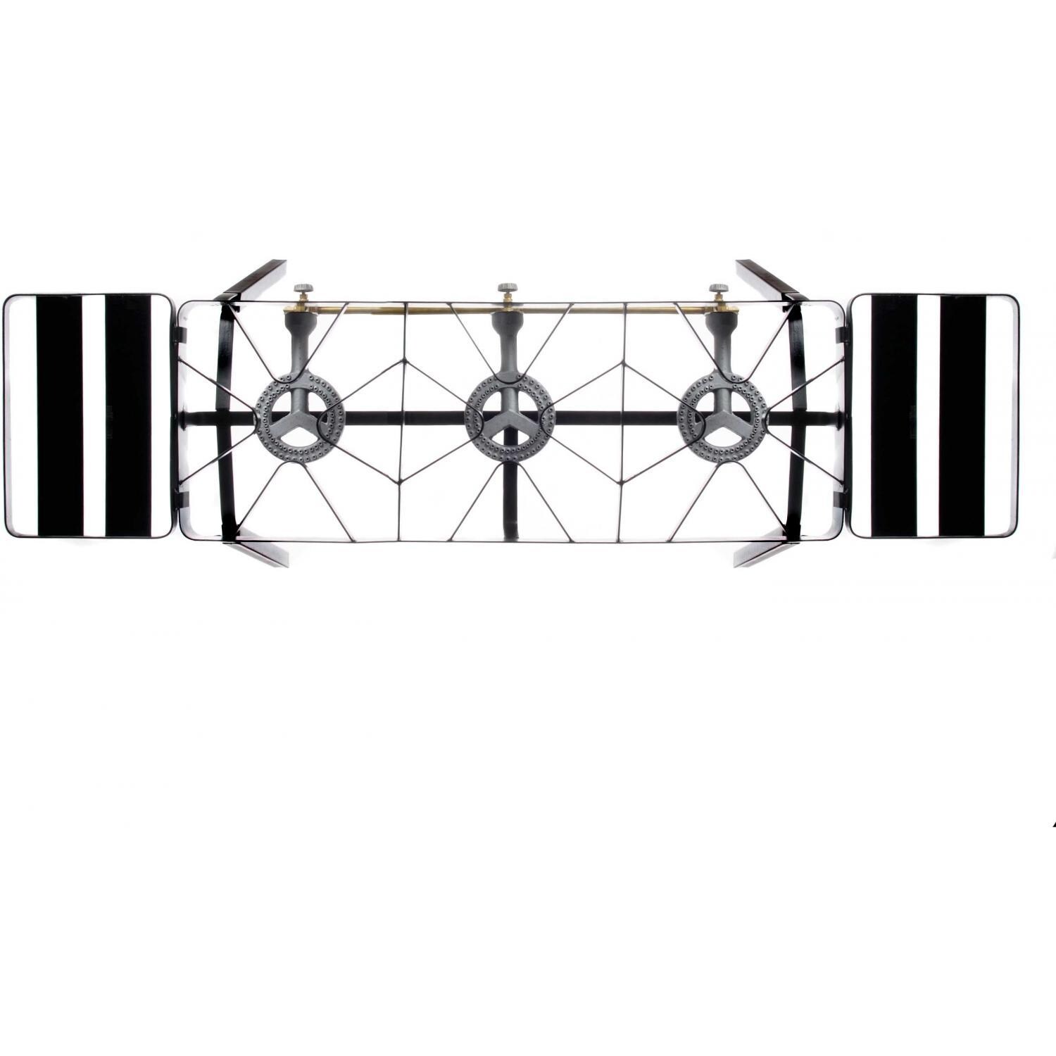 Cajun Cookware 3-Burner Propane Gas Stove With Shelves - Overview thumbnail