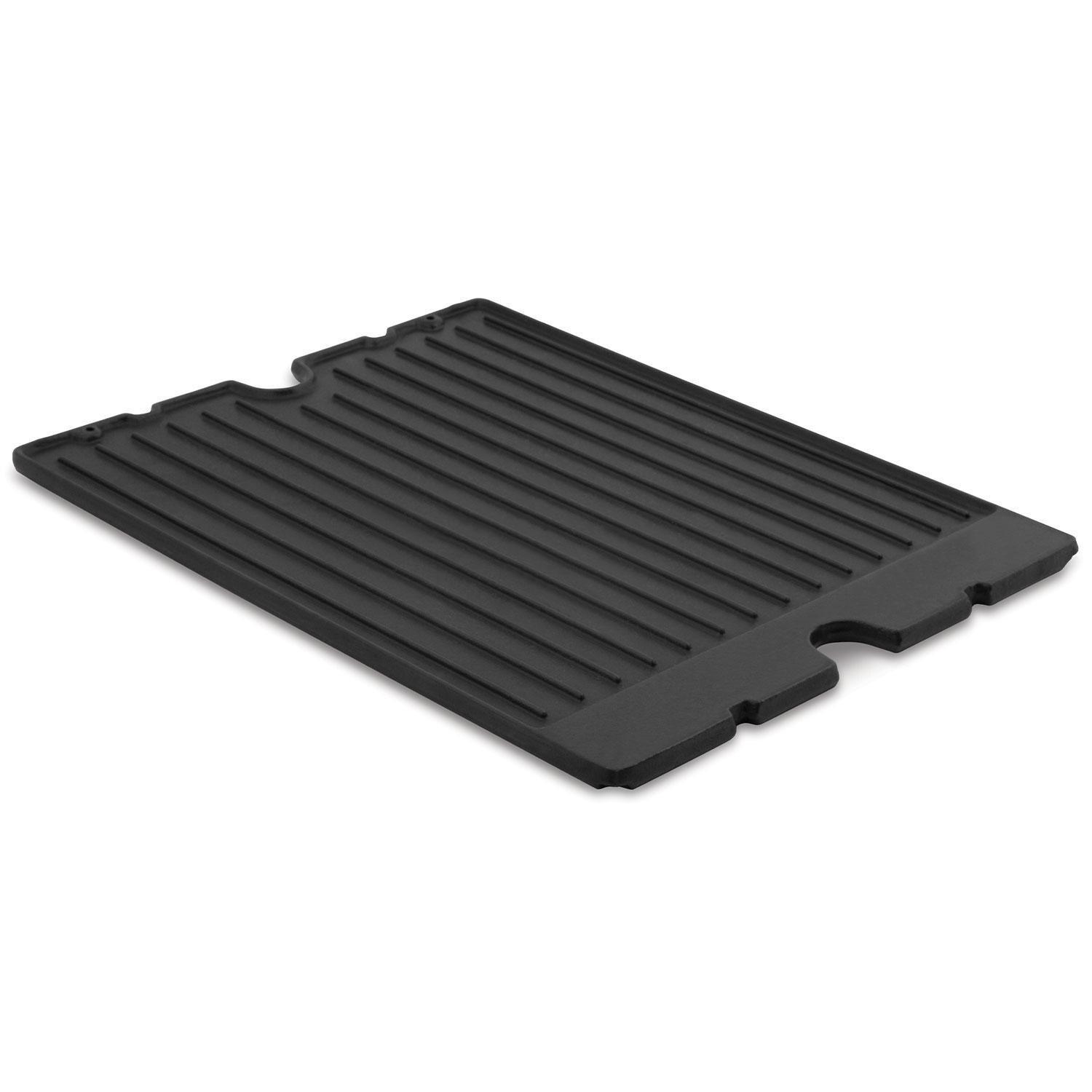 Broil King 11242 Exact Fit Cast Iron Griddle for Baron & Crown Series - Rear View - White Background thumbnail