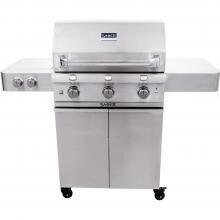 Saber 500 32-Inch 3-Burner Freestanding Infrared Propane Gas Grill