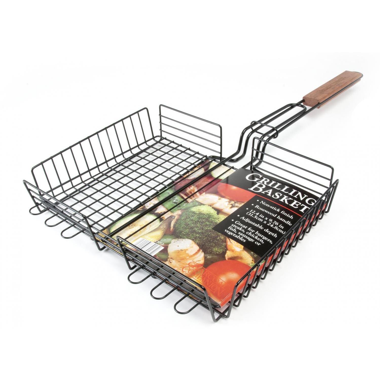 24 X 12-Inch Non-Stick Grill Basket - Full View thumbnail