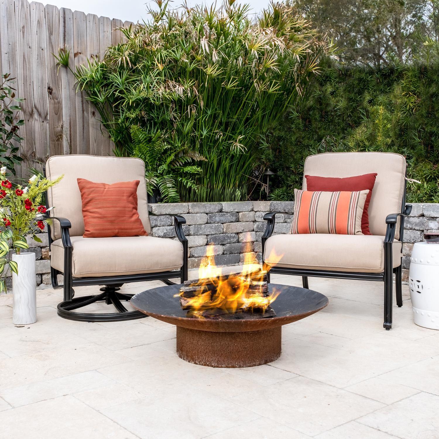 Lakeview Fire Pit Sets