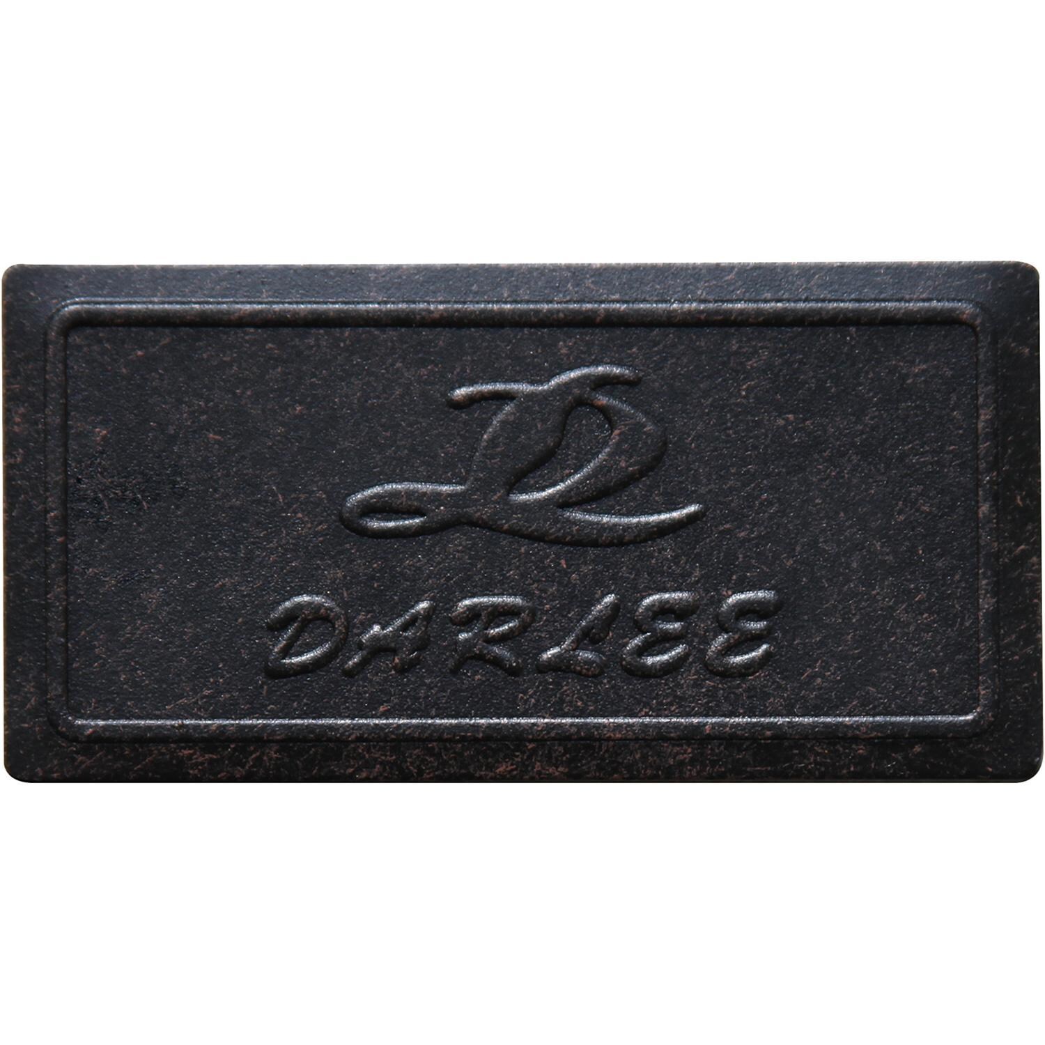 Darlee Nassau 4-Piece Patio Sofa Conversation Set (with 2 Swivel Rocker Club Chairs) with Cushions and 31 X 46 Inch Oval Coffee Table - Antique Bronze - Detail thumbnail