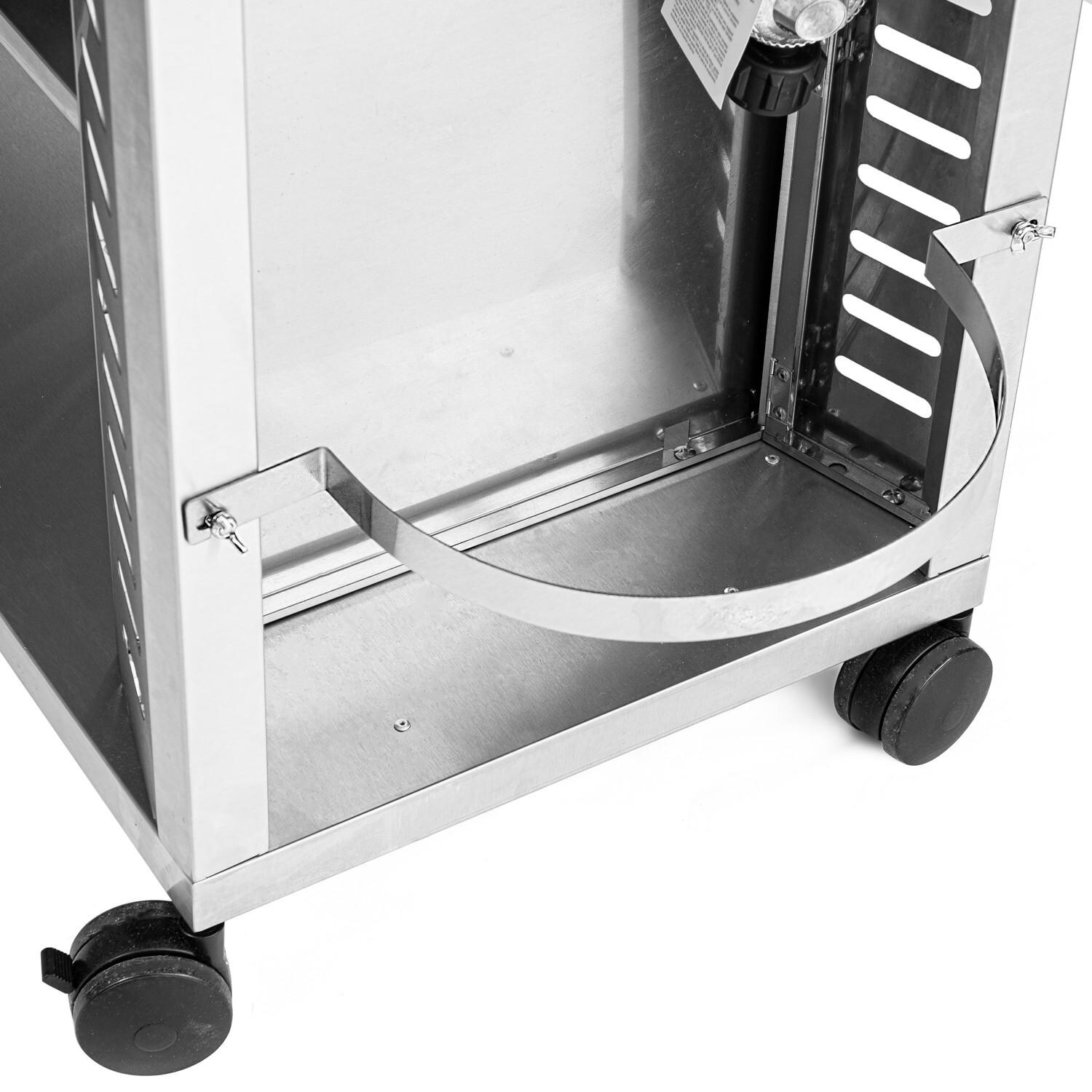 Victory - VCT-G4B-LP - 36-Inch 4-Burner Propane Gas Griddle - Propane Tank Holder thumbnail