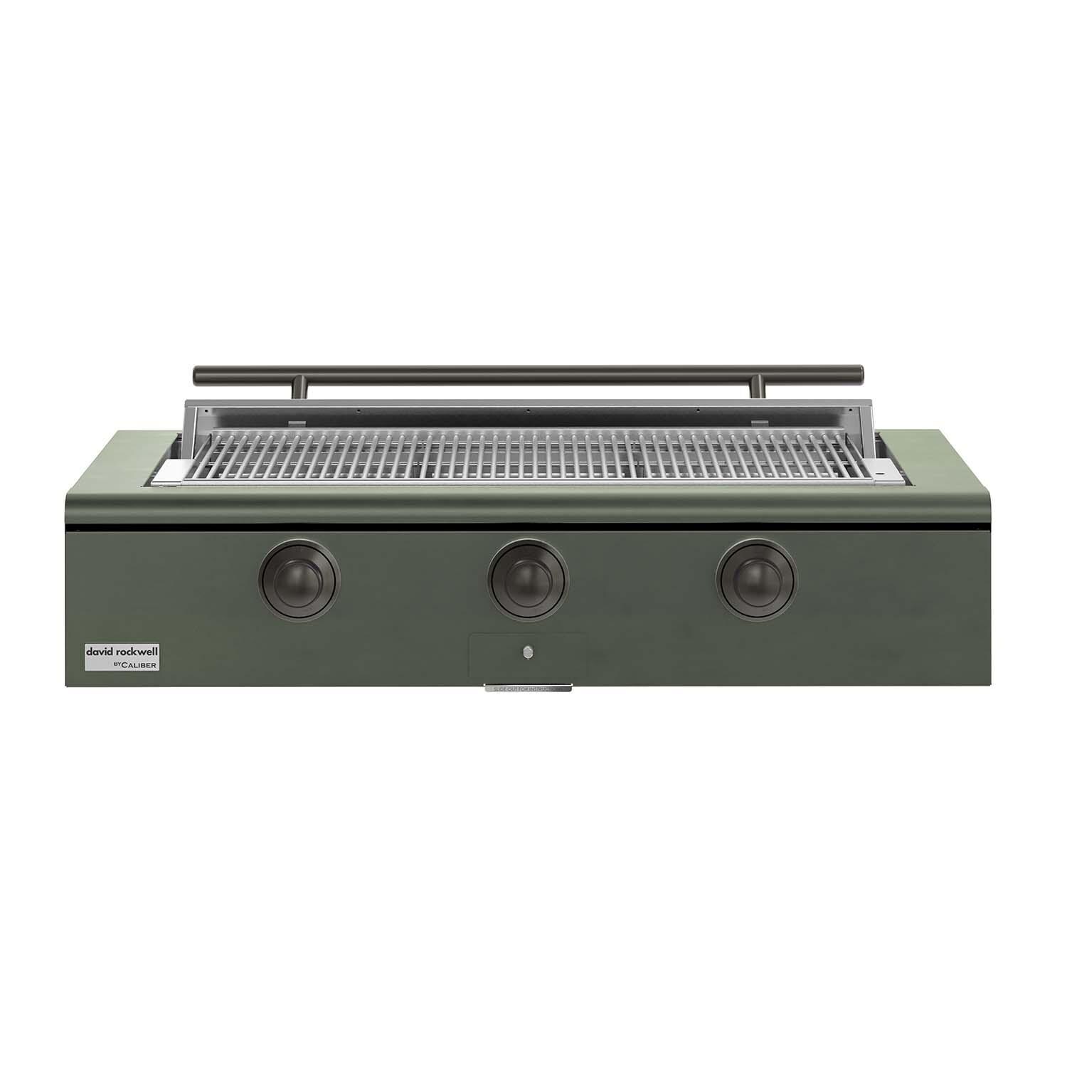 Caliber 48-in Natural Gas Built-In Rockwell Grill - Olive w