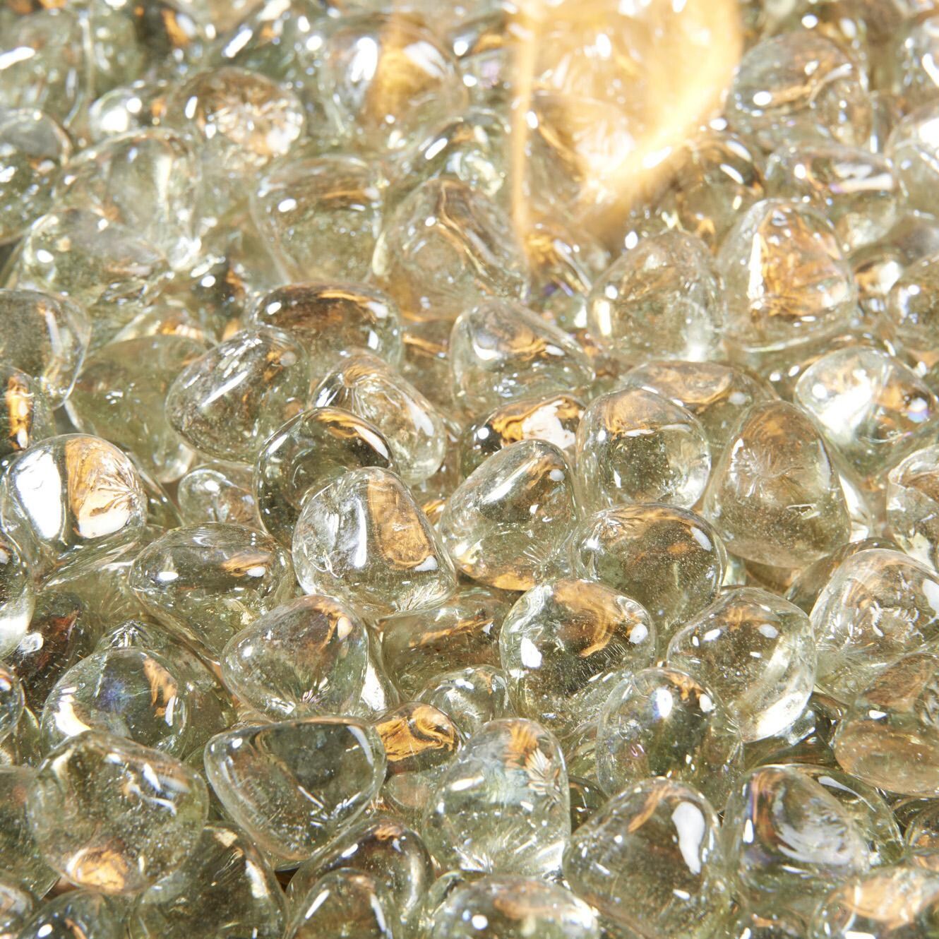 The Outdoor GreatRoom Company Large Fire Glass Diamonds - Clear - CFLD-D image