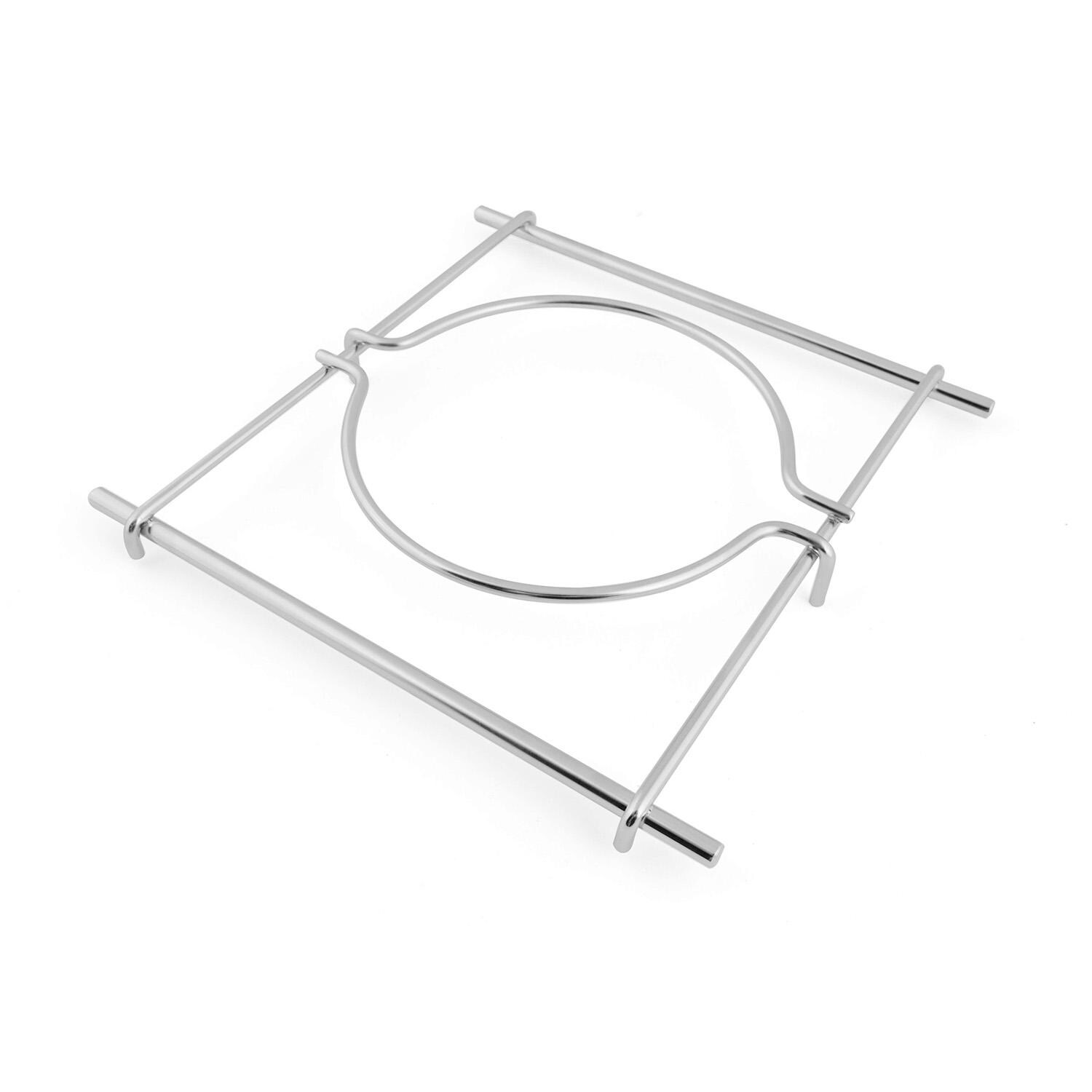 Broil King Side Burner Wok Ring - Stainless Steel - 69719 - Ring - White Background thumbnail
