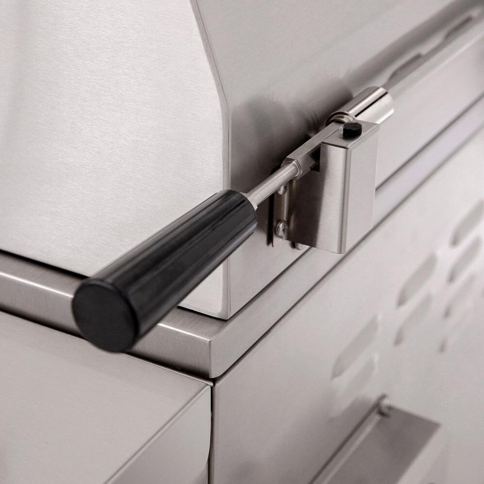 American Made Grills Estate 42-Inch Grill EST42-NG - Natural Gas - Spit Rod Storage - Lifestyle thumbnail