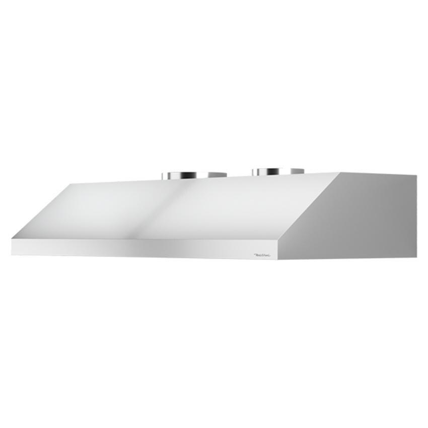Vent-A-Hood PRH9-348 SS 48-Inch 900 CFM Professional Series Under Cabinet Range Hood - Stainless Steel - Right Side Angled View thumbnail