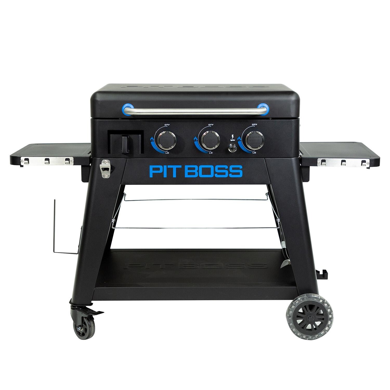 Pit Boss 10781 Ultimate Lift Off 3 Burner Propane Griddle - Front - White Background thumbnail