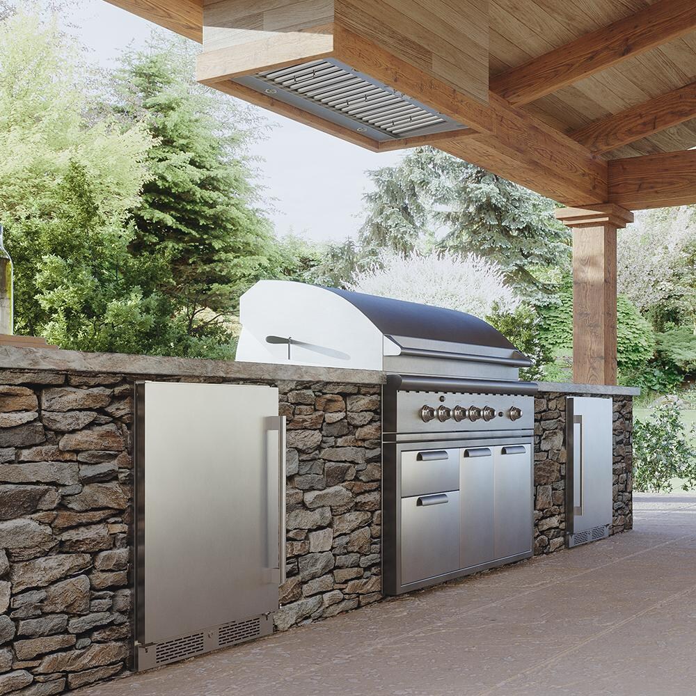 Zephyr PRB24C01AS-OD Presrv Outdoor Single Zone Beverage Cooler - Outdoor Kitchen thumbnail