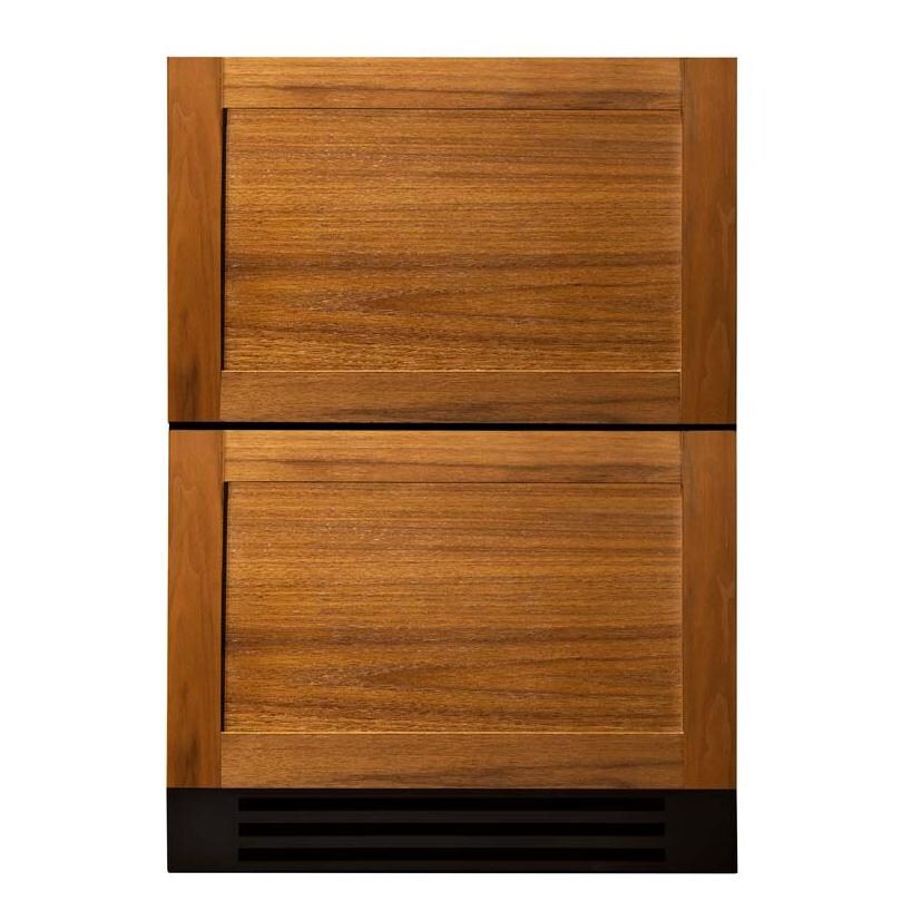 True 24 Inch 5.4 Cu. Ft. Outdoor Refigerator Drawer - Overlay Ready - TUR-24D-OP-C