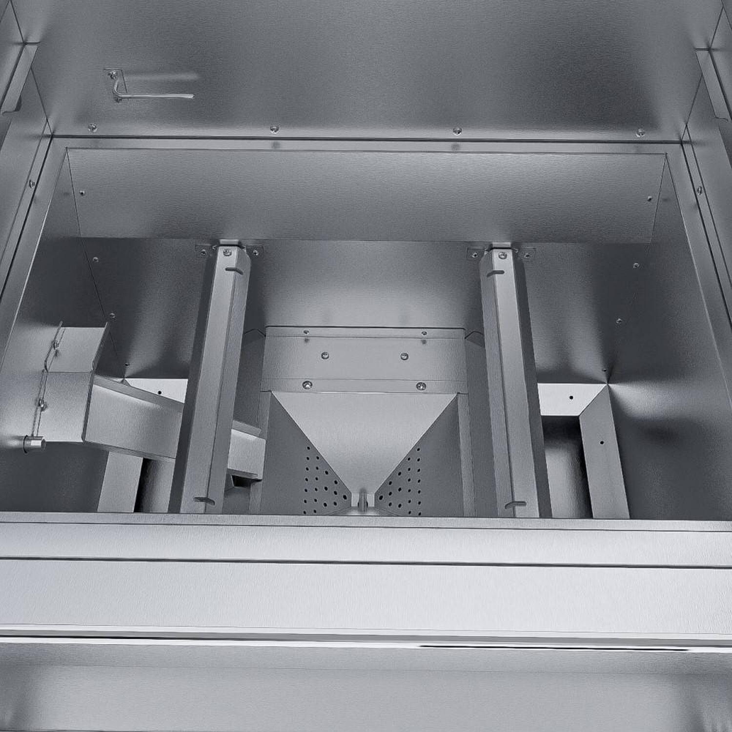 Sunstone Grills SUNPLT40 40 Inch Electric Pellet Grill W/ Cold Smoker - Under the Grates - White Background thumbnail