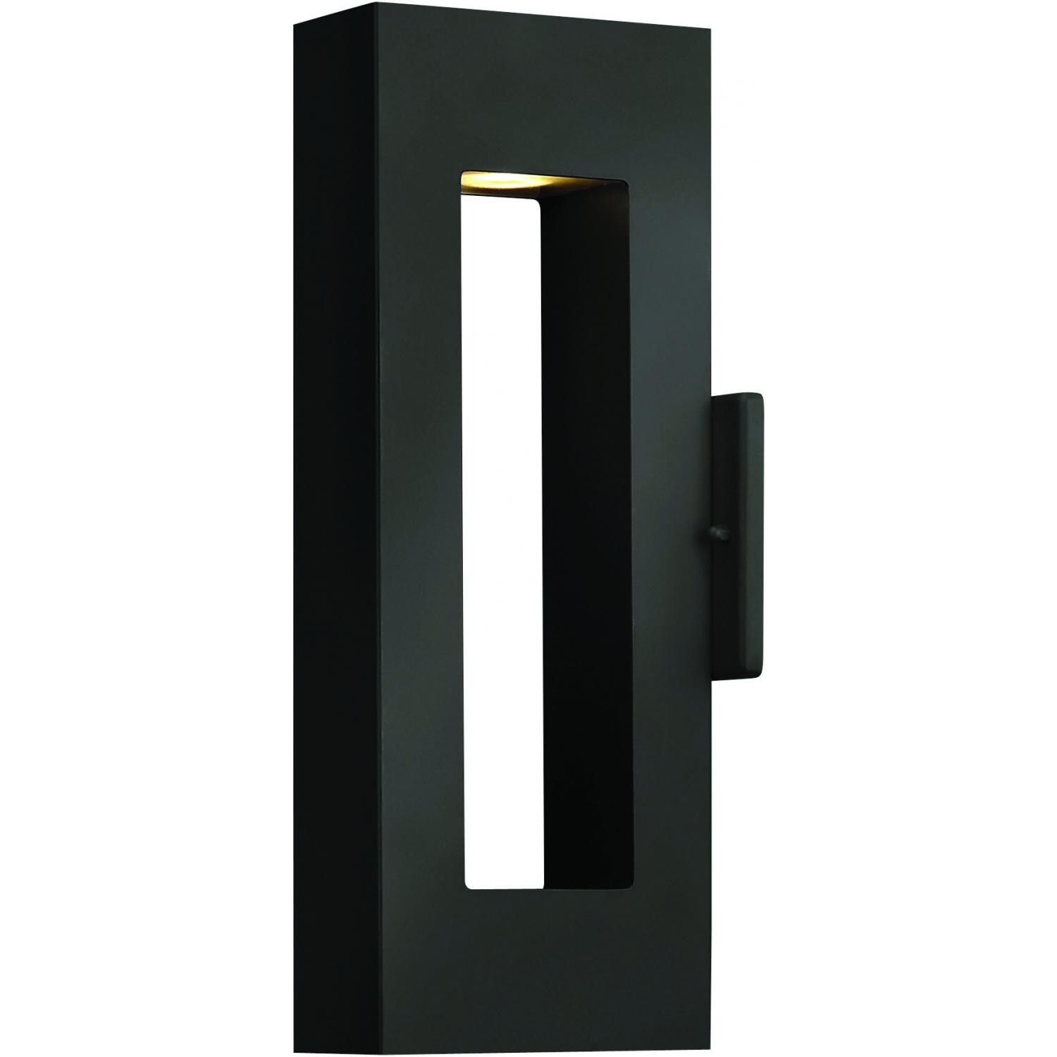 Hinkley Lighting Atlantis 1640SK-LED 5.50W Two Light LED Outdoor Wall Sconce - Satin Black thumbnail