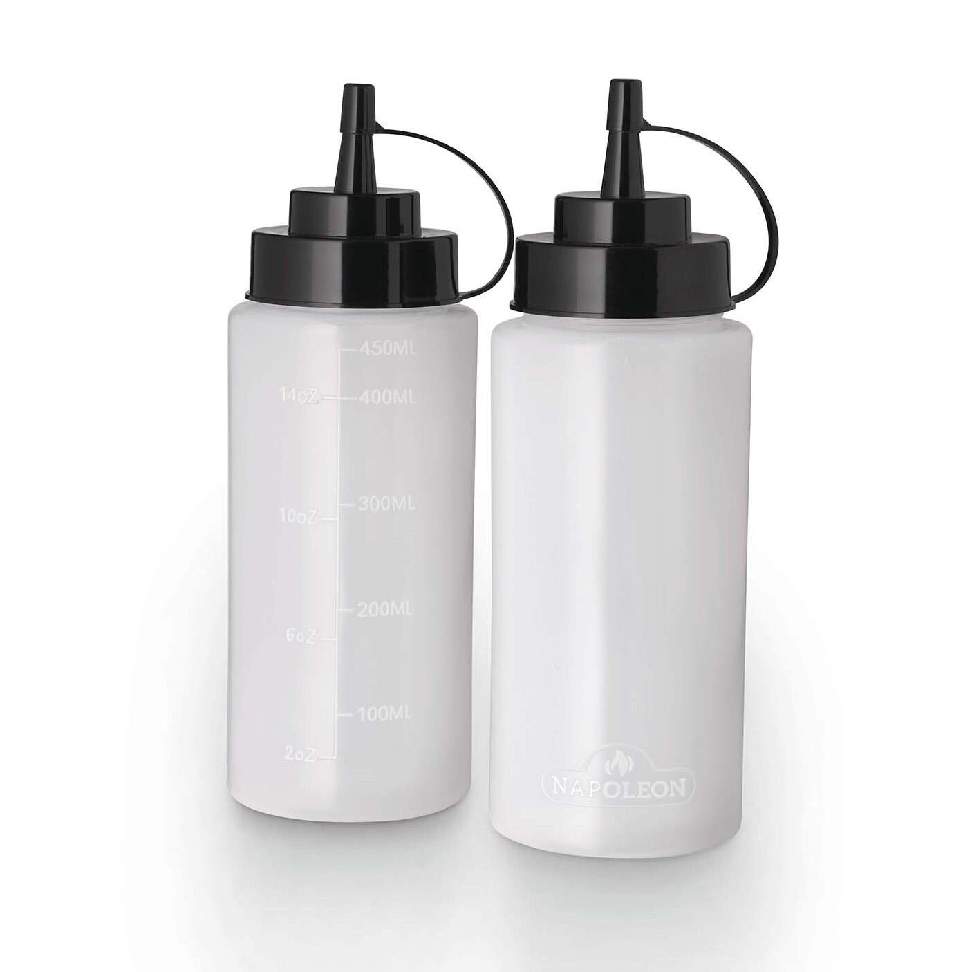 Napoleon  70058 2 Piece 16oz Squeeze Bottles - White Background thumbnail