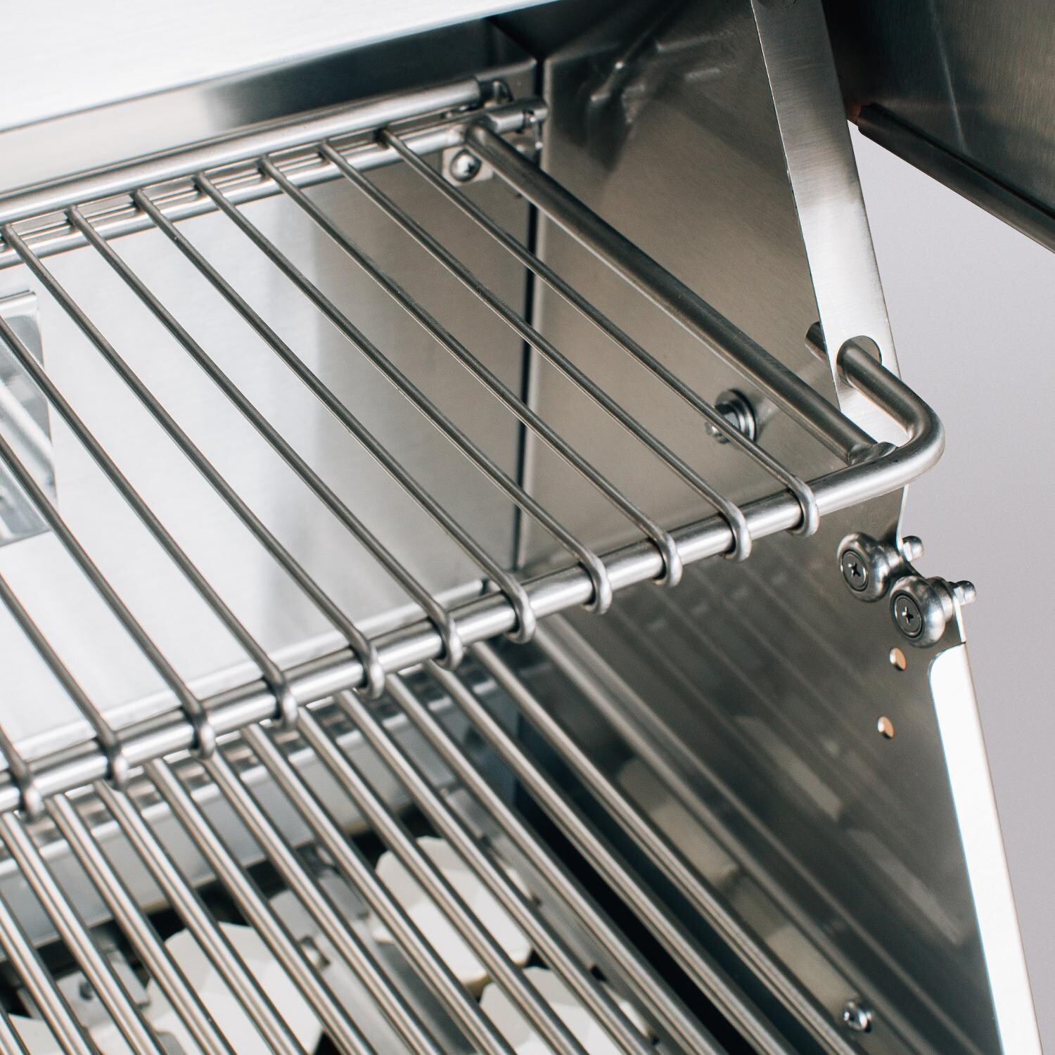 Summerset Alturi ALT36R-NG 36-Inch 3-Burner Natural Gas Grill With Red Brass Burners & Rotisserie - Warming Rack thumbnail