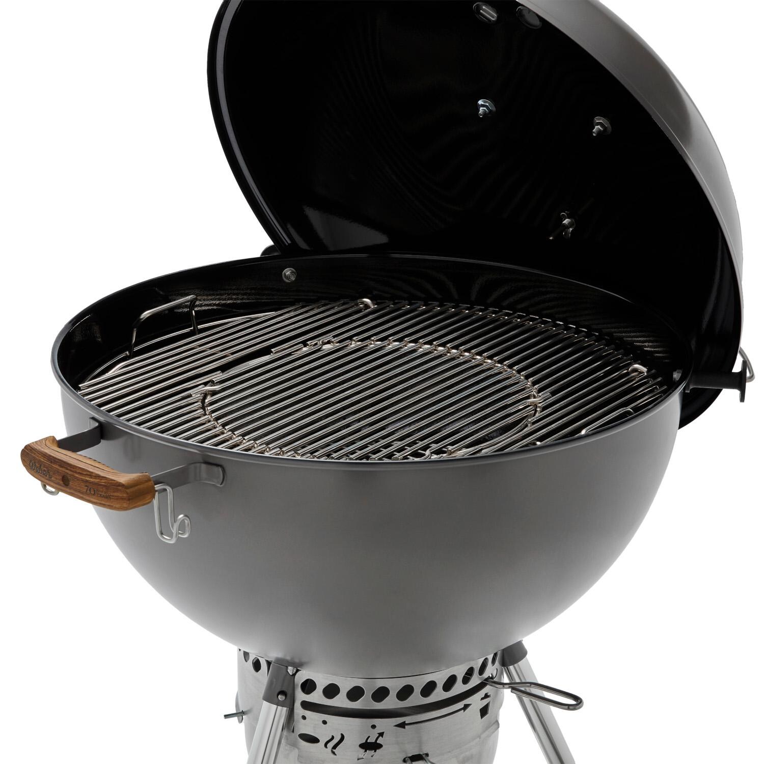 Weber 19521001 70th Anniversary Kettle 22-Inch Charcoal Grill - Grill Grates thumbnail