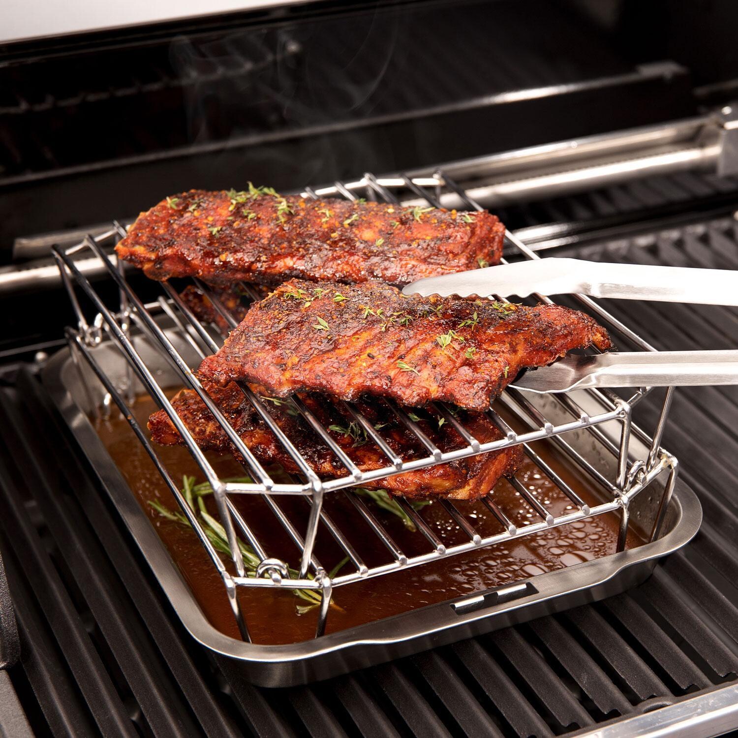 Broil King 63110 Stack-A-Rack - Ribs - Lifestgyle thumbnail