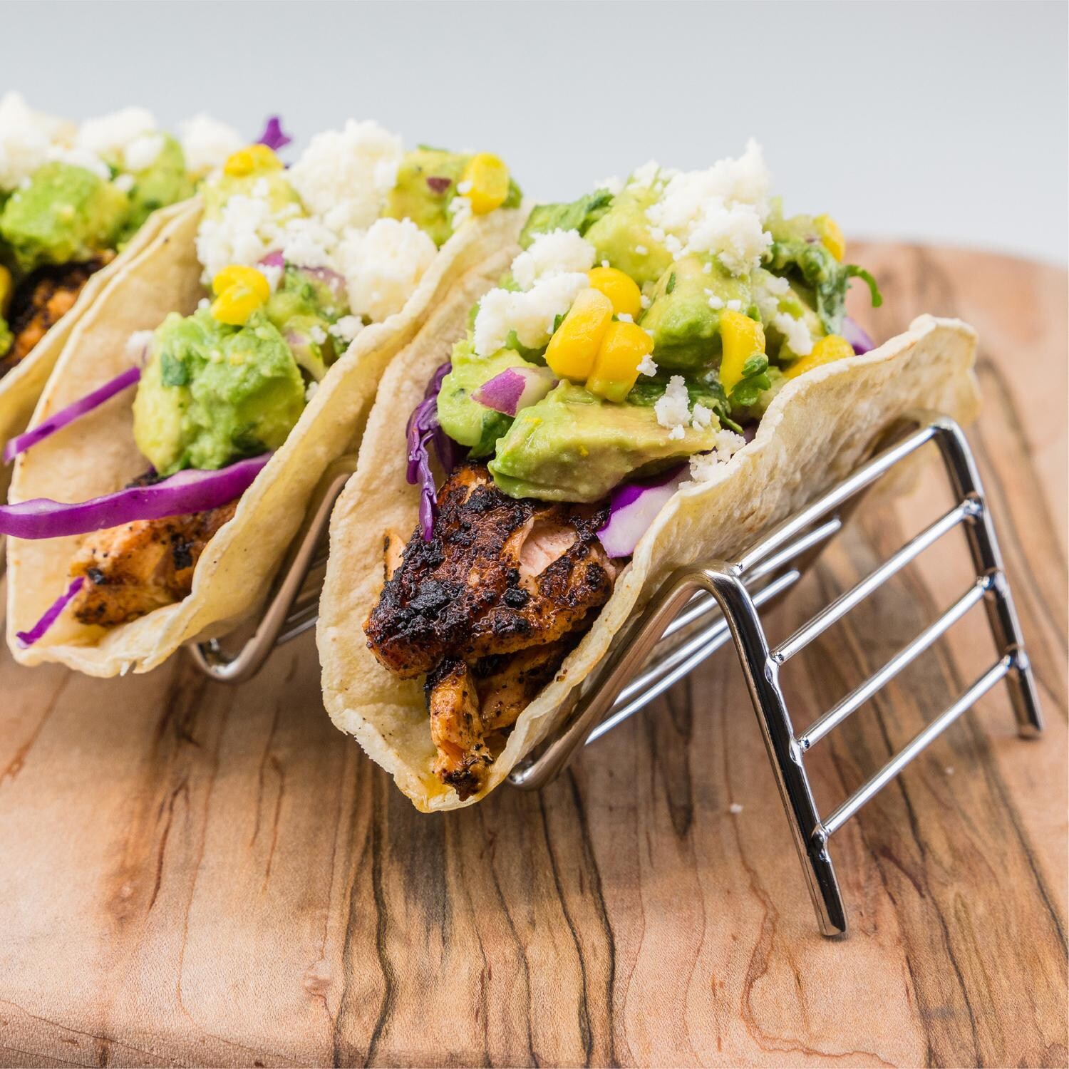 Blackstone 5516 30 Pc Griddle Accessory Kit - Taco Rack - Lifestyle thumbnail