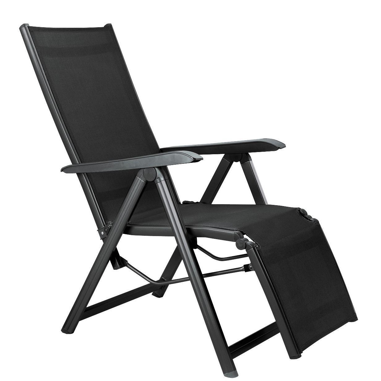 Kettler Basic Plus Aluminum Patio Lounge Chair - Gray Frame thumbnail