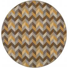 Oriental Weavers Bali 7.10 Ft. Round Indoor/Outdoor Rug - 4902X image