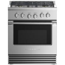 Fisher Paykel Professional (Formerly DCS) 30-Inch 4-Burner Natural Gas Range - RGV2-304N N image