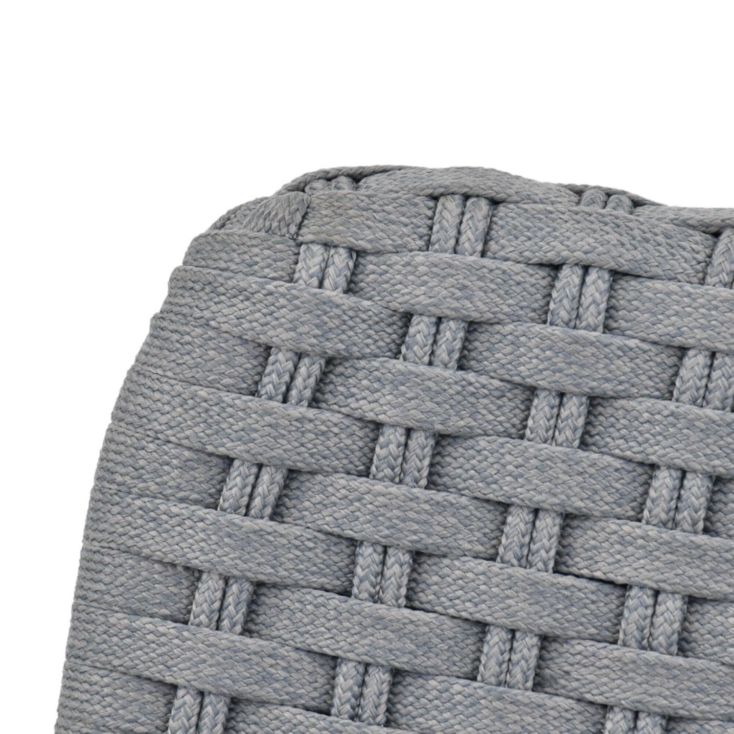 Rosedown 4 Pc Aluminum Seating Set in Gray by Lakeview Outdoor Designs - Material - Detail thumbnail