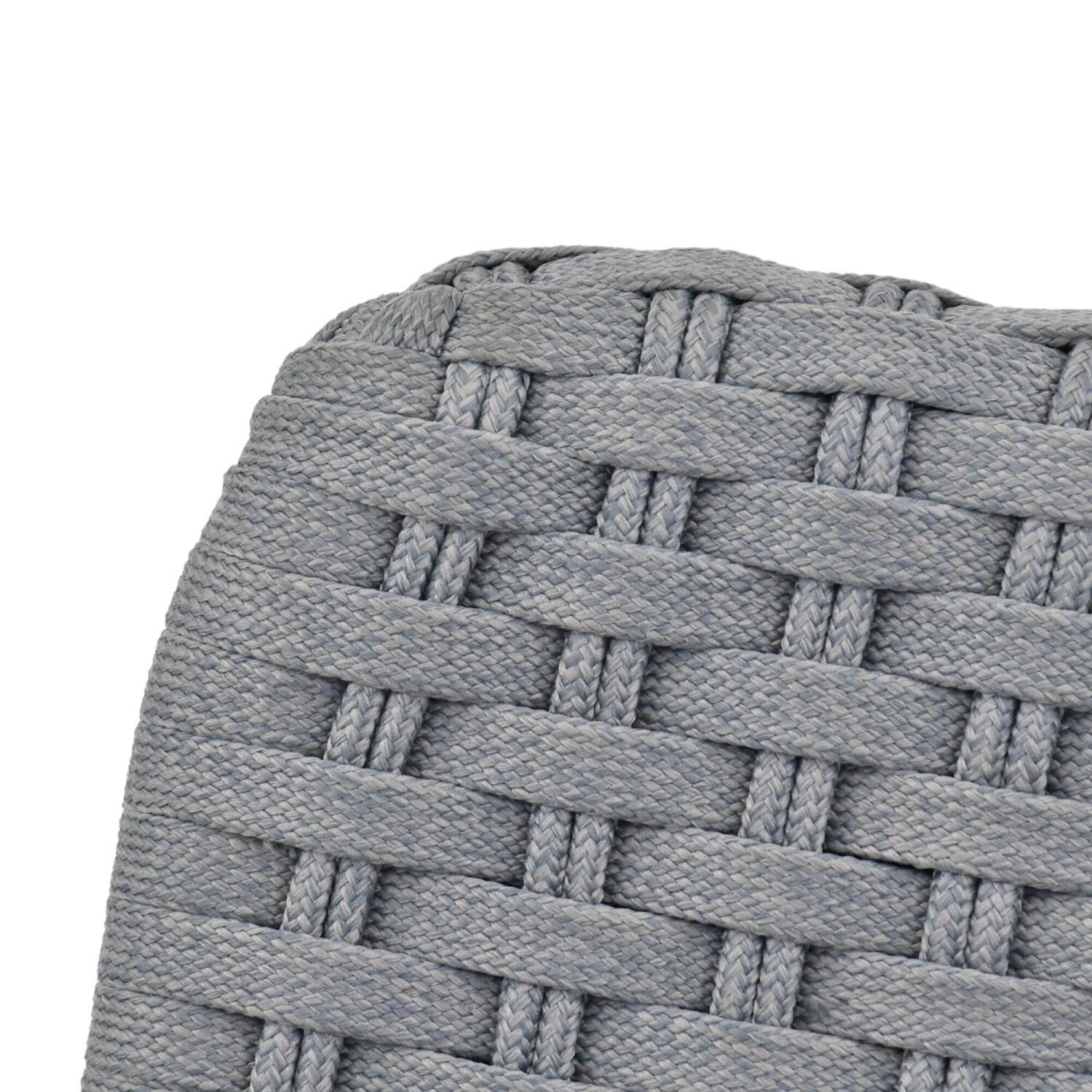 Rosedown 4 Pc Aluminum Seating Set in Gray by Lakeview Outdoor Designs - Material - Detail thumbnail