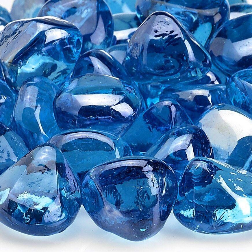 BBQGuys Signature ZIR-CSTBLLST-10 1-Inch Coastal Blue Luster Zircon Beads thumbnail