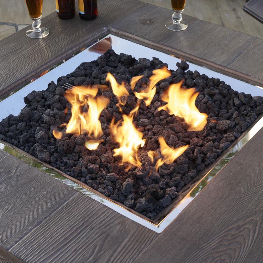 The Outdoor GreatRoom Company Black Lava Rock - LAVA-BLK