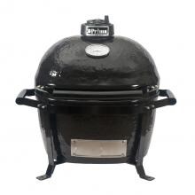 Primo Oval Junior Ceramic Kamado Grill On GO Portable Carrier image