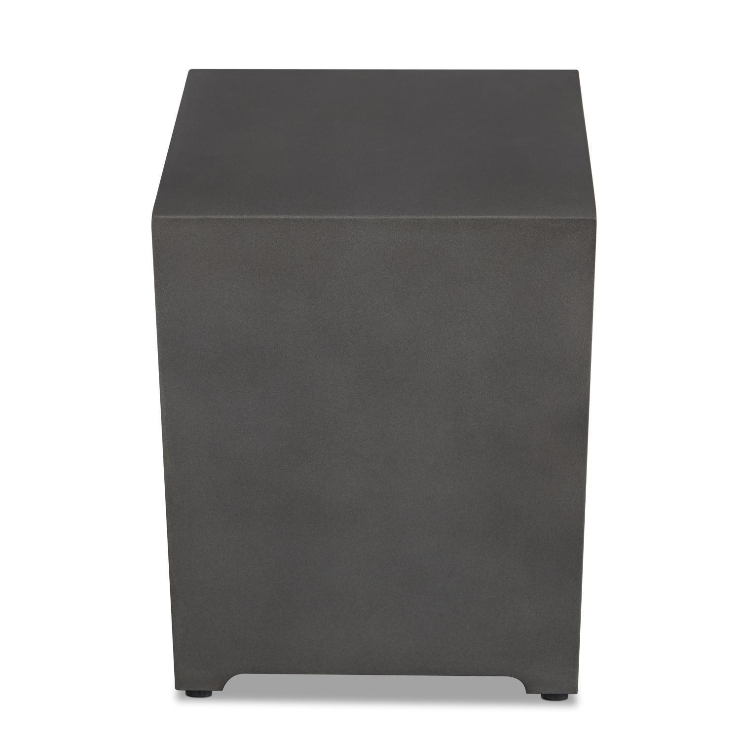 4 Pc Powder Coated Steel Propane Tank Cover in Weathered Slate by Lakeview - Top Angle - White Background thumbnail