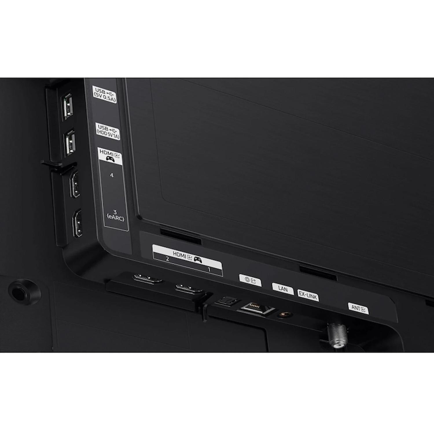 Titan BQG-S100-OLED-077-010 S100 Series 77 Inch Partial Sun 4K OLED Quantum HDR+ Smart Outdoor TV W/ Built-In Alexa - Ports - White Background thumbnail