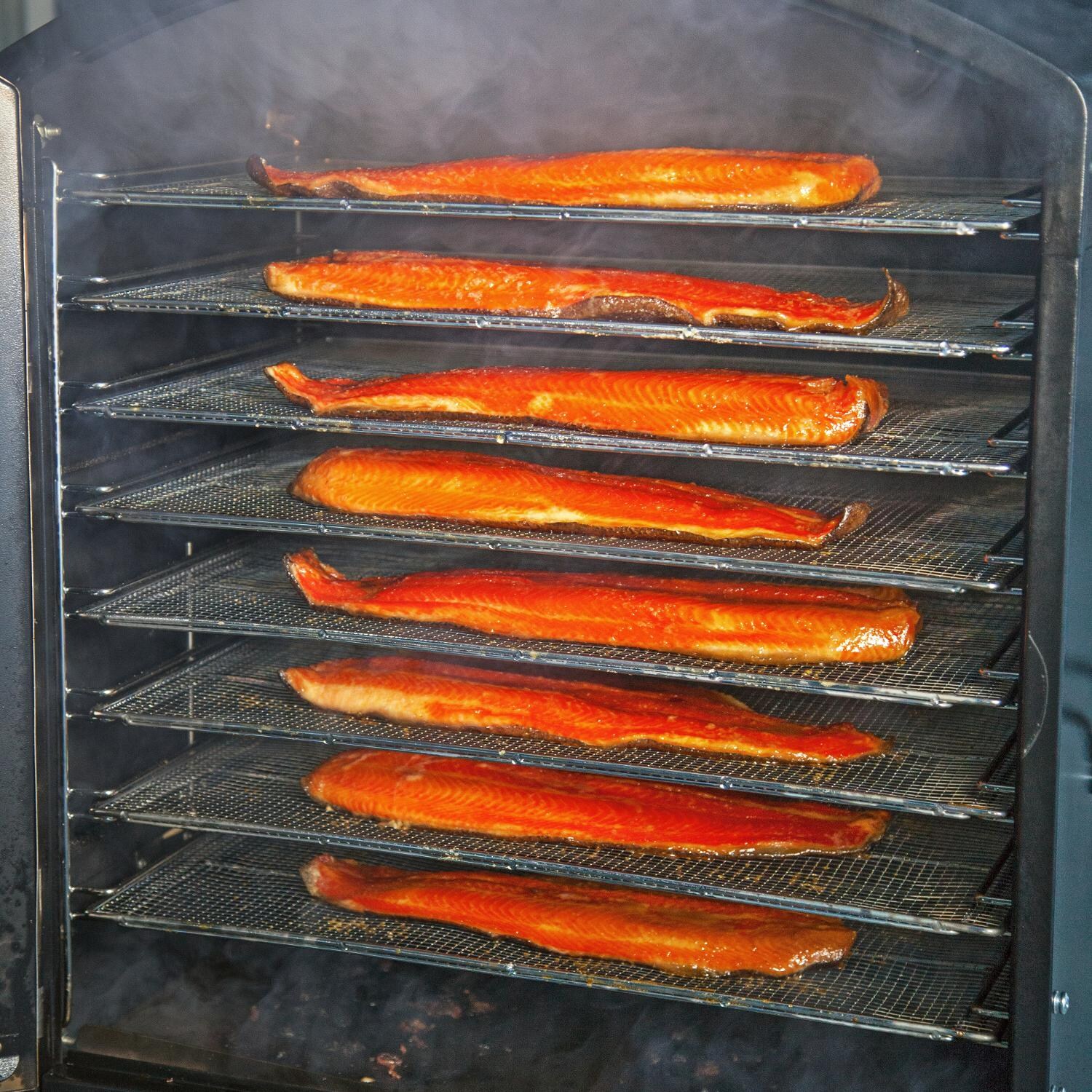 Camp Chef XXL WiFi Vertical Pellet Smoker - Smoked Salmon thumbnail