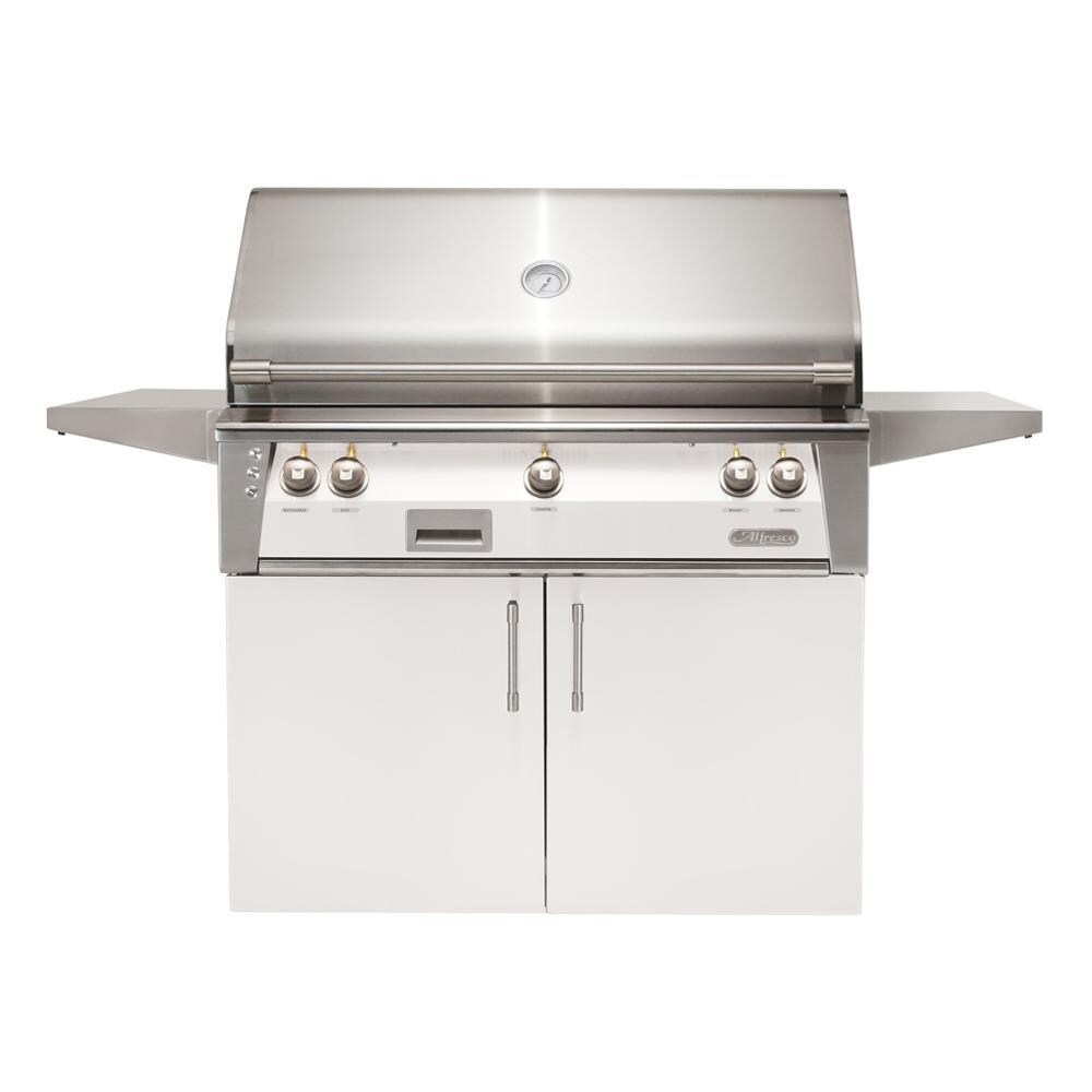 Alfresco Grills ALXE-42SZC-LP-S9003 Alfresco ALXE 42-Inch Propane Grill With Sear Zone And Rotisserie in Signal White Gloss thumbnail