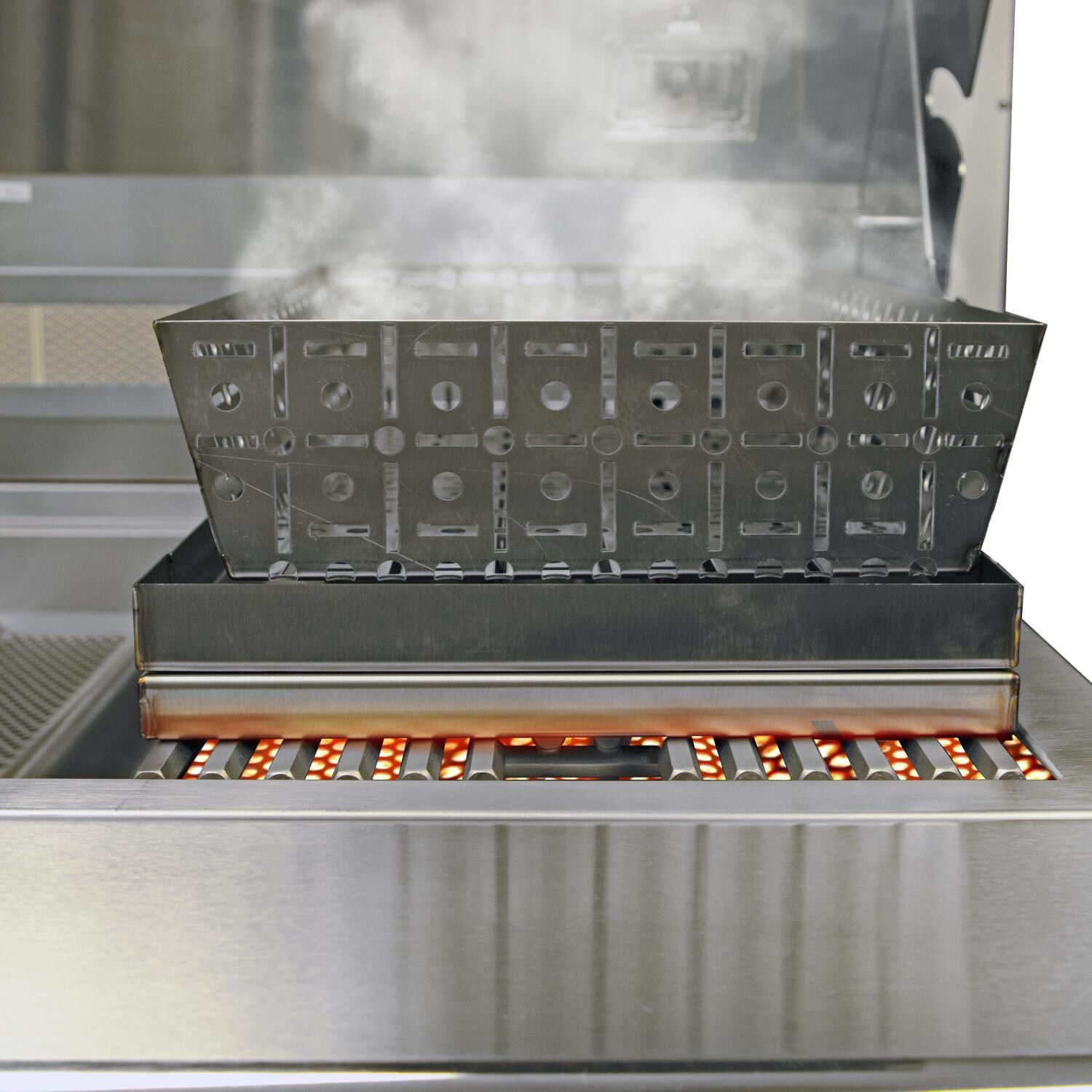 Blaze Pro Stainless Steel Smoker Steamer Insert For Professional Gas