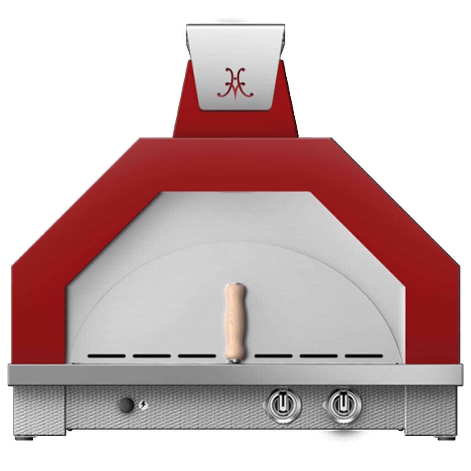 Hestan Campania 33-in Propane Pizza Oven w/ Color Kit in Matador