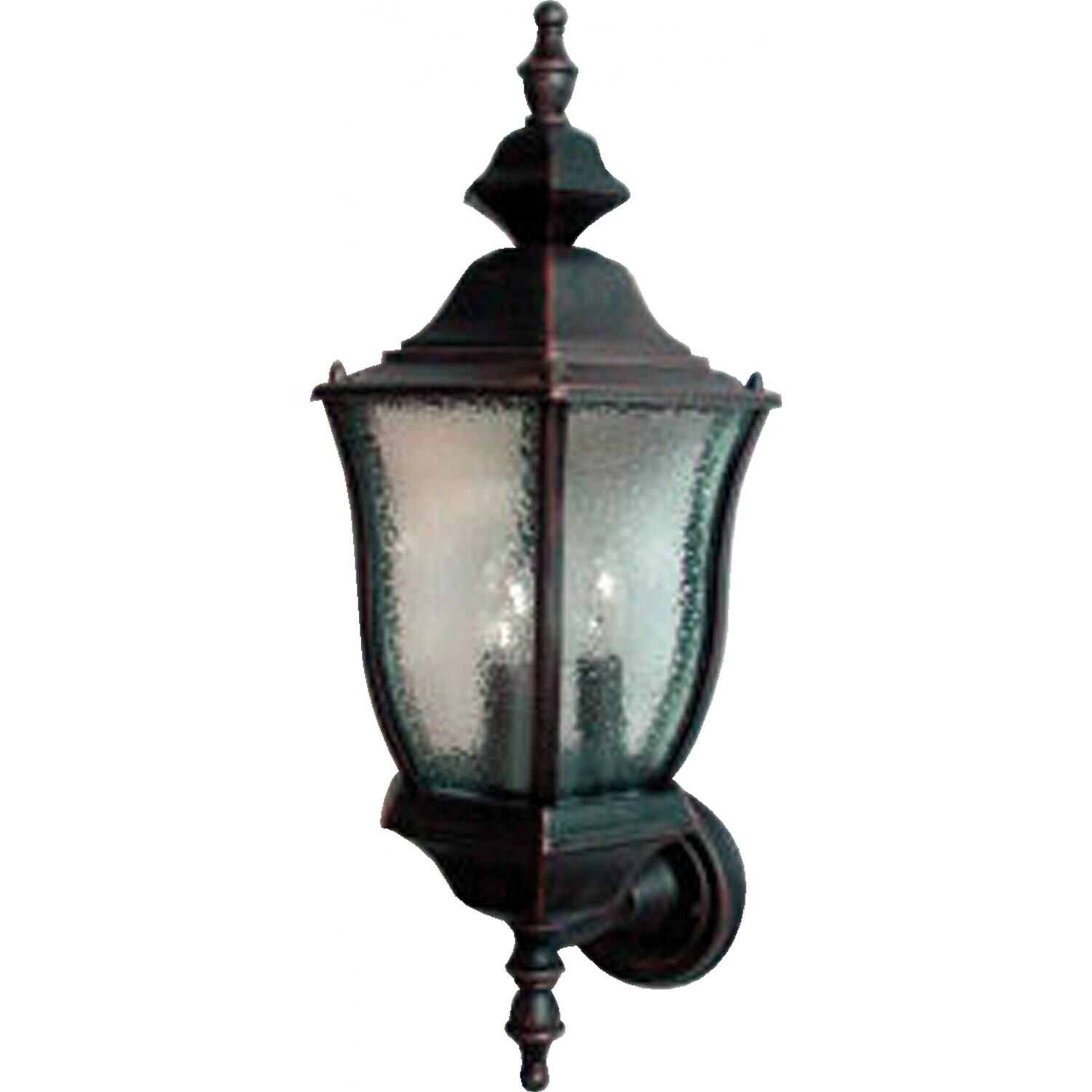 Maxim Madrona Three Light 20-Inch Outdoor Wall Light - Rust Patina - 1014RP