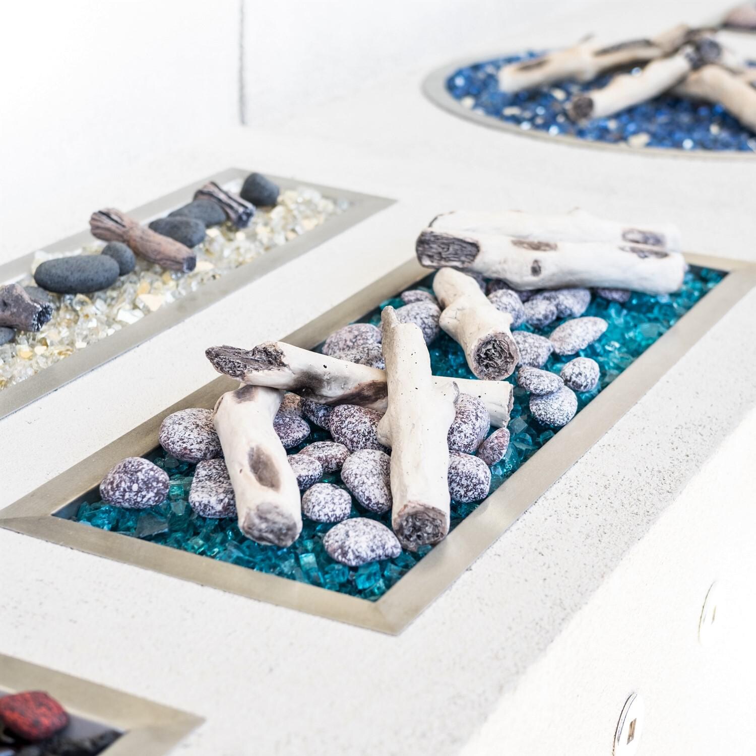 Enhance A Fire - DRBT-GS - Gulf Shores Driftwood Twigs - With Mixed Media thumbnail